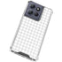 White Grid Moto G Play 5G (2025) Clear Case